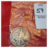 1943 Walking Liberty Half Dollar