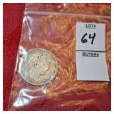 1897 Barber half dollar