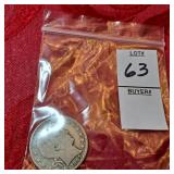 1897 Barber half dollar