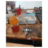 Heavy work table no contents 30'x120'