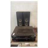Aiwa Receiver and Speakers