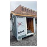 Wooden Shed 8 1/3 ft. x 6 1/3 ft. x 9 1/2 ft.
