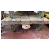 Wooden Wheeled Wagon