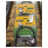 2 BRAND NEW Fellowes Portable Key Cable Lock