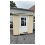 Wooden Shed 7 ft. x 4 ft. x 8 1/2 ft.
