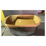 Vintage Longaberger large bread Basket