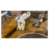Ceramic Elephant Figurine