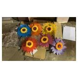 Plastic Garden Flowers