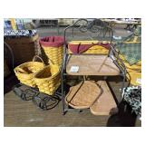 2 Vintage Longaberger Small Baskets, Basket