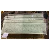 16 Stair Treads 9 x 36 in Cotton, latex backing
