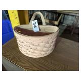 Longaberger small Scallop basket