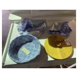 Longaberger 2000 catch all basket with liner,