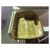 1999 Longaberger Paper Tray Basket with protector
