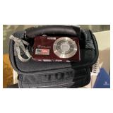 Casio Exilim camera with case