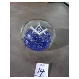 Masonic paperweight