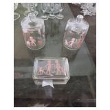 Lot of vintage nursery jars