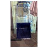 Blue Garant sleigh shovel, a durable tool used