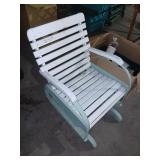 Vintage glider rocker