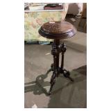 Victorian Style Marble Top Pedestal Table