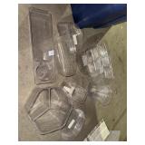 Assorted Vintage Longaberger Plastic Protectors