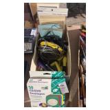 Index Cards, Highlighters, Envelopes, cables, CD