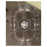 Vintage Longaberger Plastic Divided Tray Protector