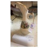 Vintage Victorian Couple bud vase