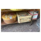 3 Vintage Metal Tins
