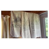Lot of 4 Rahr Malting Feed Sacks