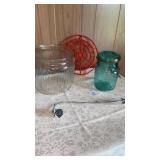Anchor shocking Glass canister(no lid), plastic