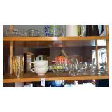 Vintage Bar Glassware & cups