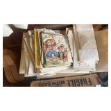 Box of Vintage Cards