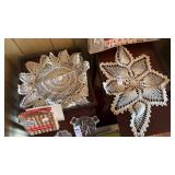Two Star Pattern Doilies
