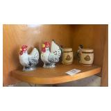 Rooster & Canada Salt and Pepper Shakers