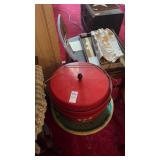 Vintage Decoware Tin Pie Carrier