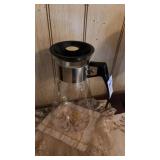 Gold atomic Burst Carafe