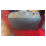 Vintage Monarch Blue Suitcases