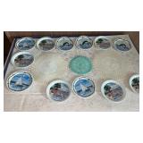 Vintage souvenir coasters