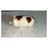 Vintage pottery piggy bank