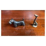 Bronze Dog and Giraffe