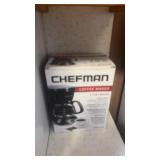 Chefman 4 Cup Coffee Maker in Box