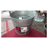 Galvanized 12qt Pail Bucket