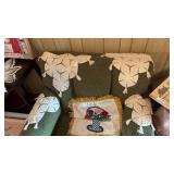 Lot of 4 Set of Doilies