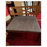 Vintage American Furniture Co Wooden Cushioned