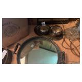 Vintage Tea Cups and Serving Tray