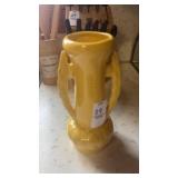 Vintage Yellow Flower Vase