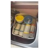 Cornish Plastic Bowl and Mug Sets