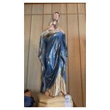 Heavy Mother Mary Statue 14 Inches