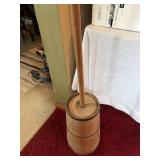 Vintage Wooden Butter Churn
