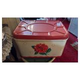 Poinsettia Picnic Basket